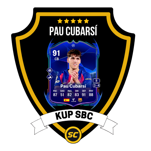 EA FC 26 SBC Pau Cubarsí - PS4, PS5, Xbox One, Xbox Series X, Xbox Series S